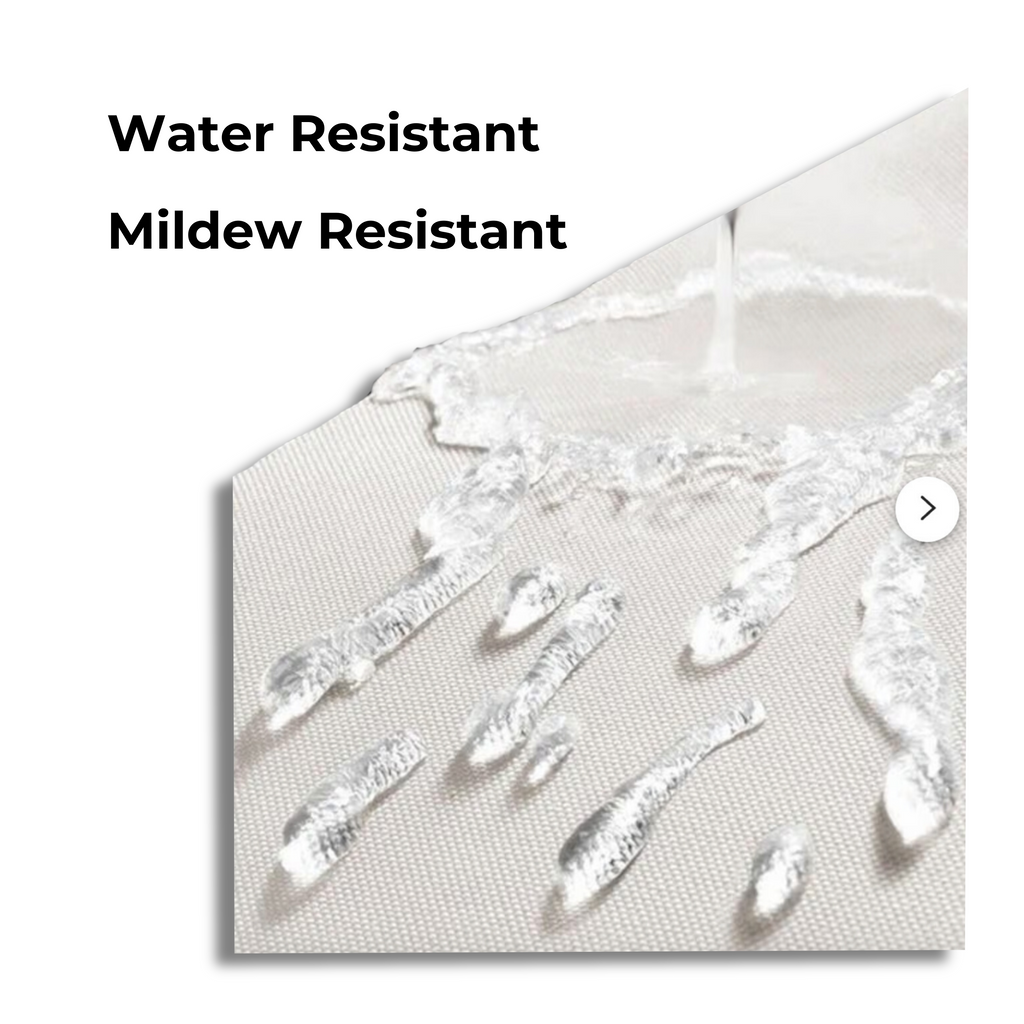 Water-resistant and Stain resistant polyester shower curtain fabric