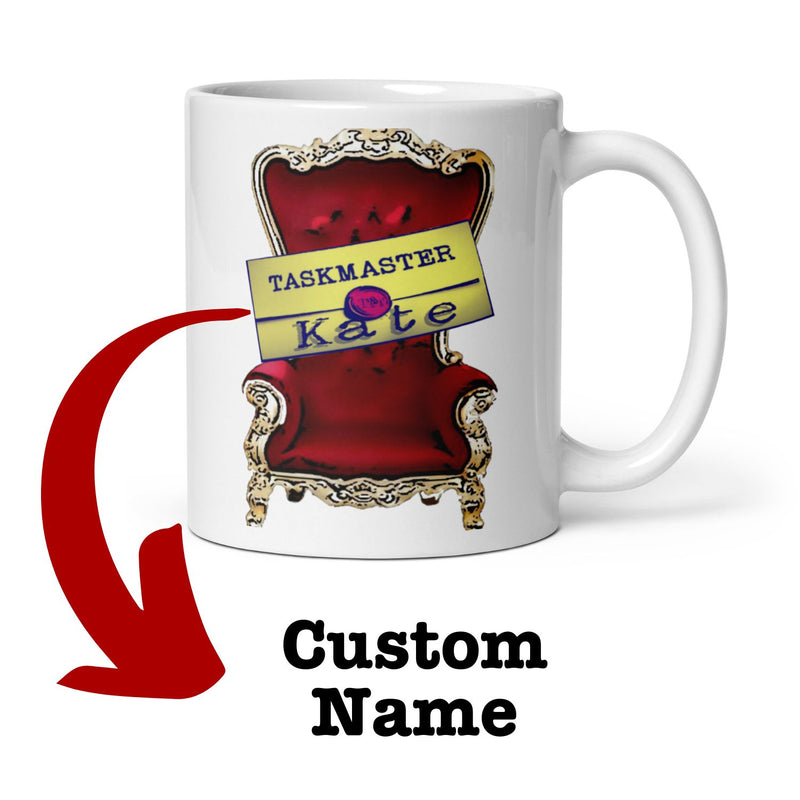 Taskmaster Alex Horne - PERSONALIZED Funny mug - Best Friend Gift –- British TV Series | Live UK Show