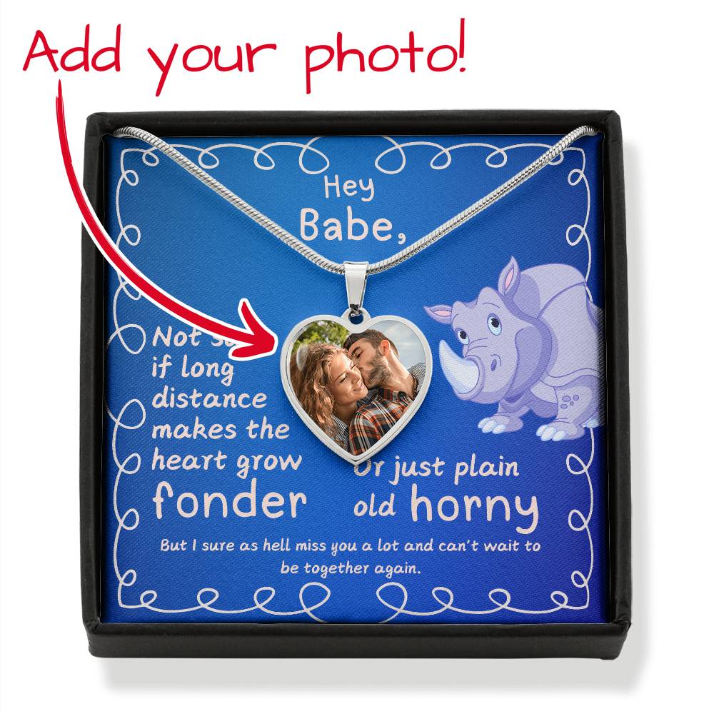 LDR Gift | Long Distance Relationship Gift for Him | Long Distance Love | Cute Funny Gift for Husband or Boyfriend - Fonder or Horny