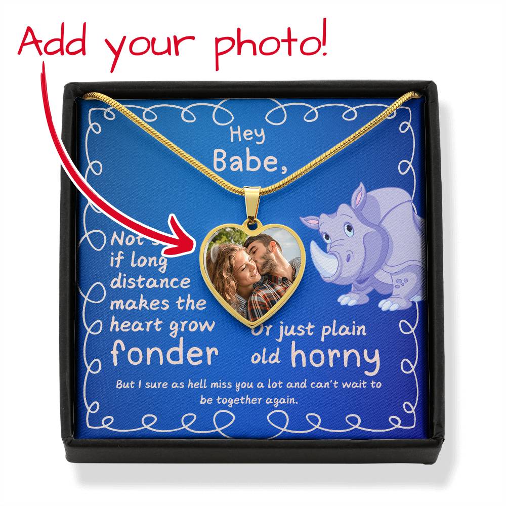 LDR Gift | Long Distance Relationship Gift for Him | Long Distance Love | Cute Funny Gift for Husband or Boyfriend - Fonder or Horny