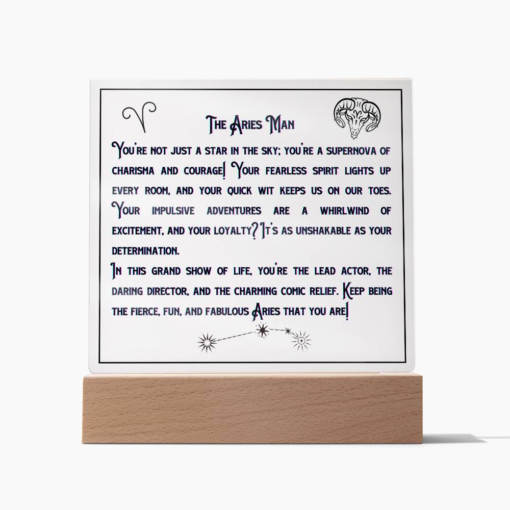 Aries Zodiac Gifts | Birthday Zodiac presents based on Astrology | Aries Men Horoscope Personality Traits