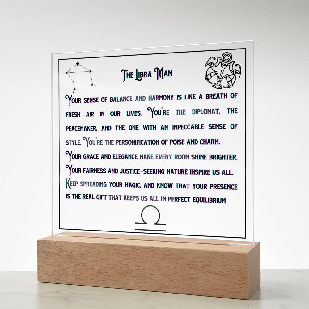 Libra  Zodiac Gifts | Birthday Zodiac presents based on Astrology | Libra  Men Horoscope Personality Traits