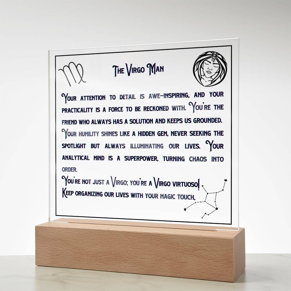 Virgo  Zodiac Gifts | Birthday Zodiac presents based on Astrology | Virgo  Men Horoscope Personality Traits