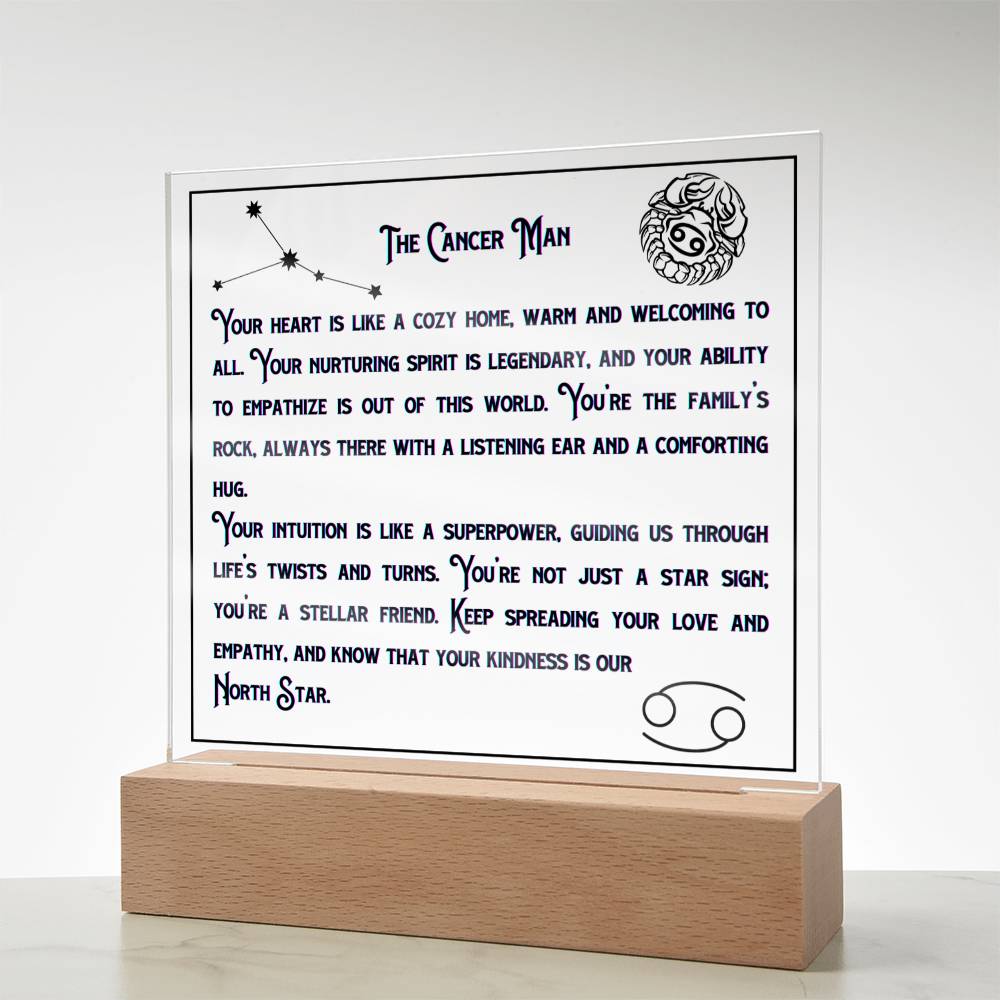 Cancer Zodiac Gifts | Birthday Zodiac presents based on Astrology | Cancer Men Horoscope Personality Traits