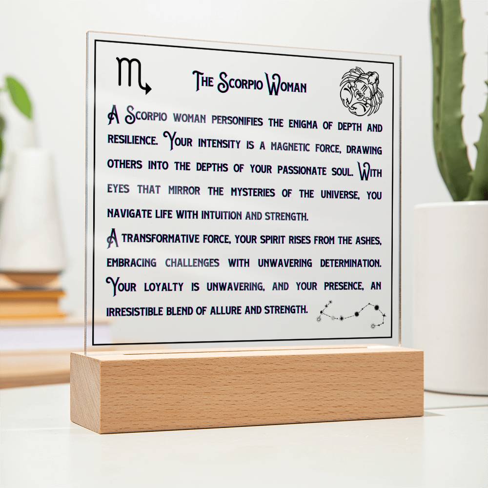 Scorpio Zodiac Gifts | Birthday Zodiac presents based on Astrology | Scorpio Women Horoscope Personality Traits