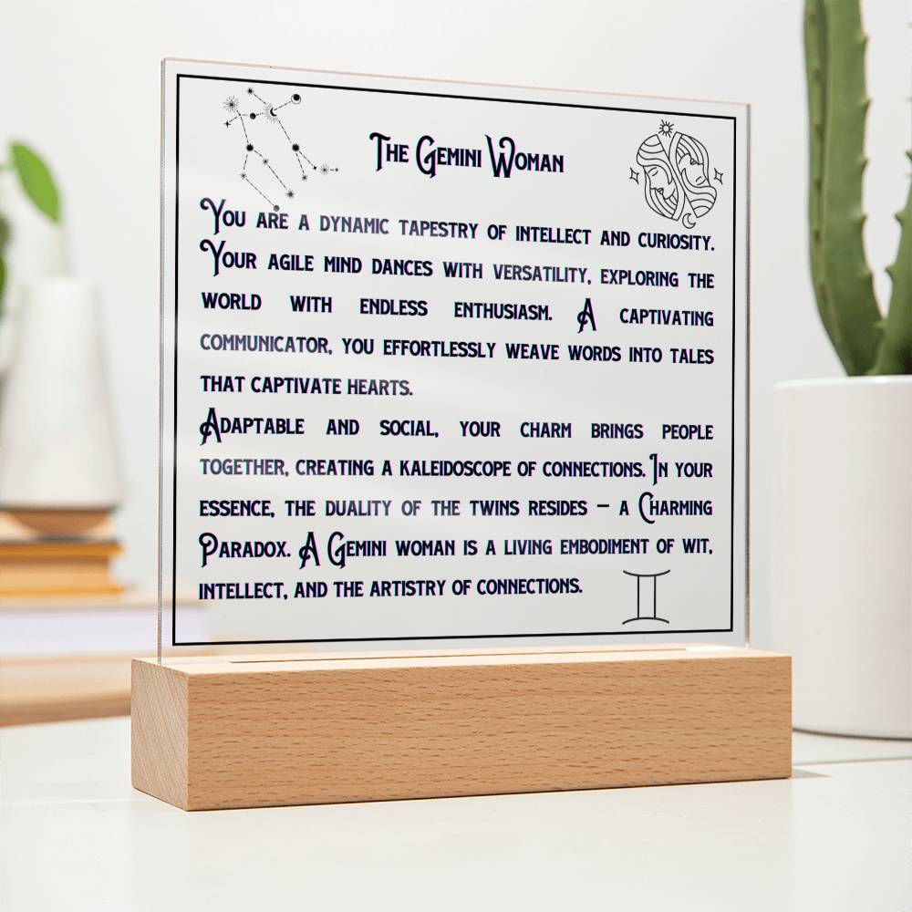 Gemini Zodiac Gifts | Birthday Zodiac presents based on Astrology | Gemini Women Horoscope Personality Traits