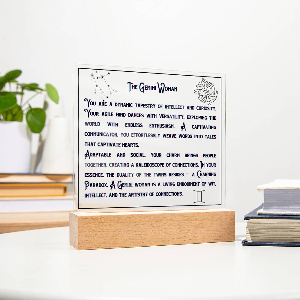 Gemini Zodiac Gifts | Birthday Zodiac presents based on Astrology | Gemini Women Horoscope Personality Traits