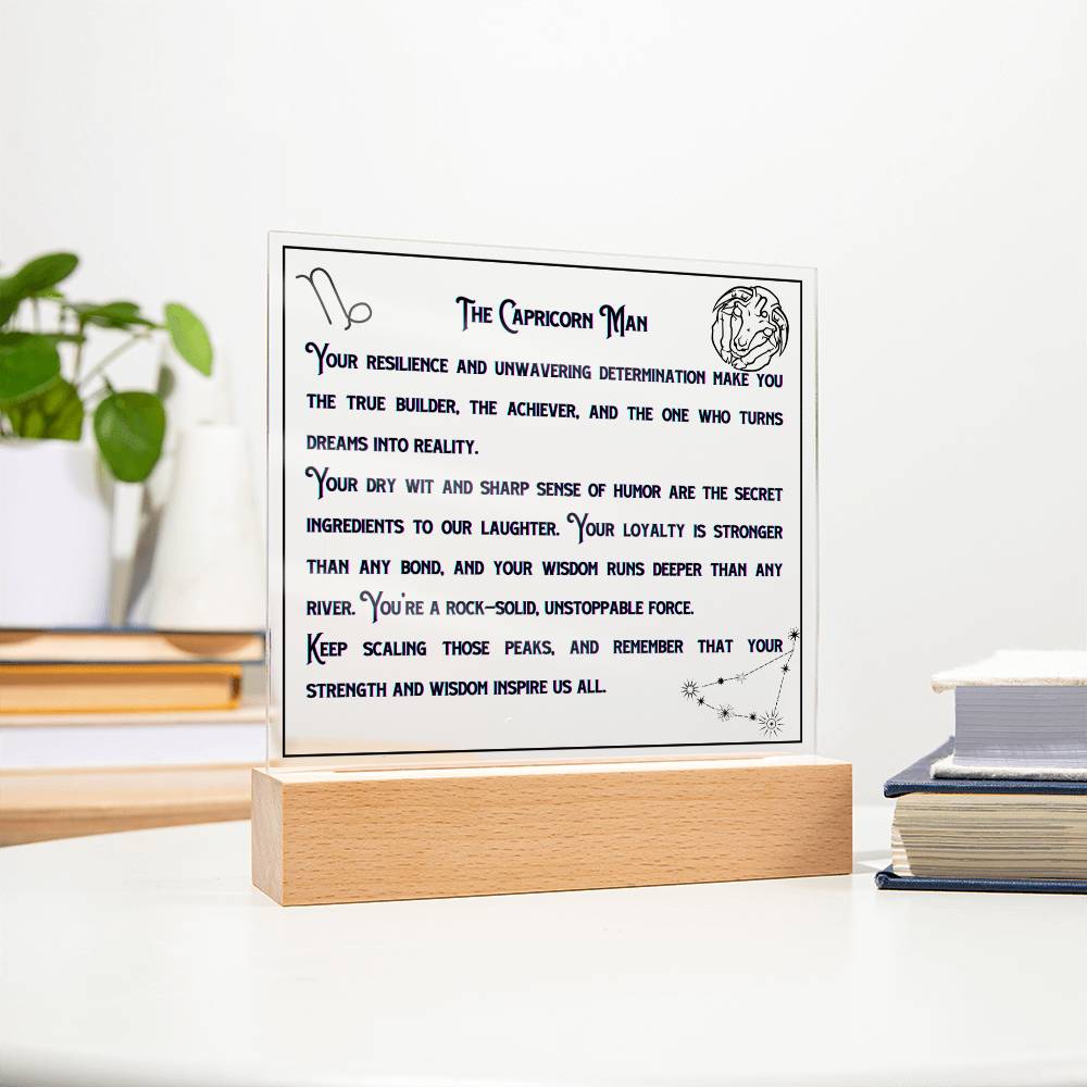 Capricorn  Zodiac Gifts | Birthday Zodiac presents based on Astrology | Capricorn  Men Horoscope Personality Traits