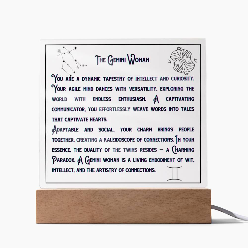 Gemini Zodiac Gifts | Birthday Zodiac presents based on Astrology | Gemini Women Horoscope Personality Traits