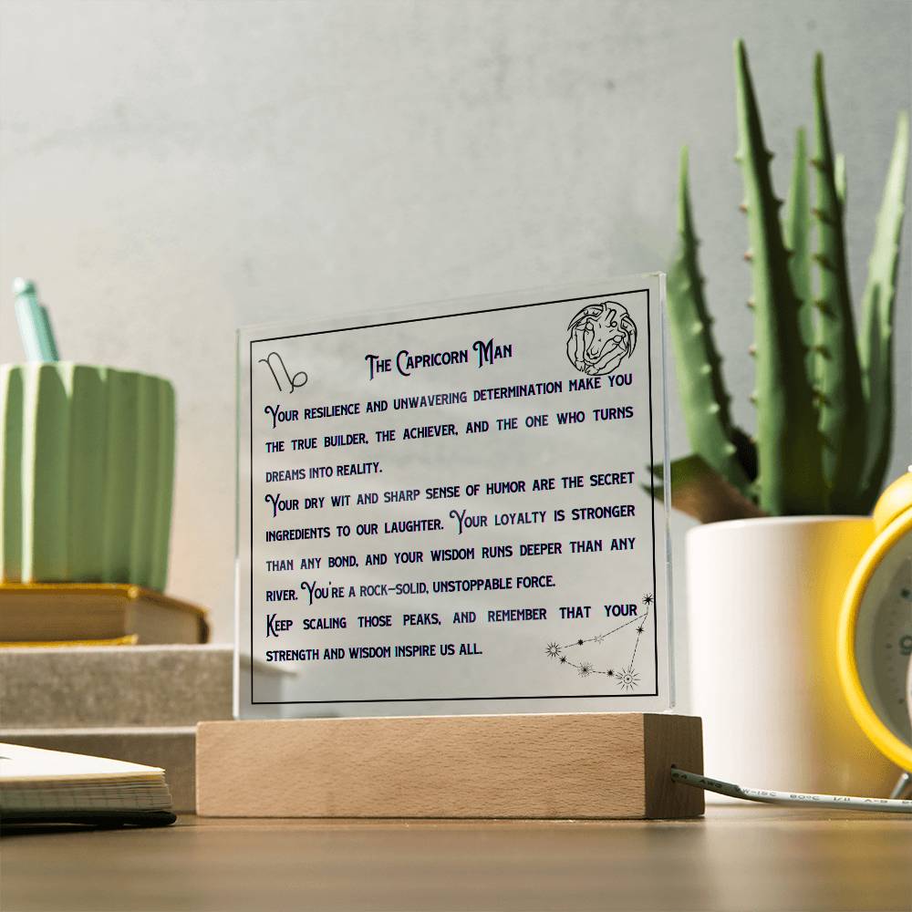 Capricorn  Zodiac Gifts | Birthday Zodiac presents based on Astrology | Capricorn  Men Horoscope Personality Traits