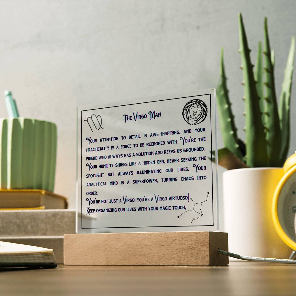 Virgo  Zodiac Gifts | Birthday Zodiac presents based on Astrology | Virgo  Men Horoscope Personality Traits