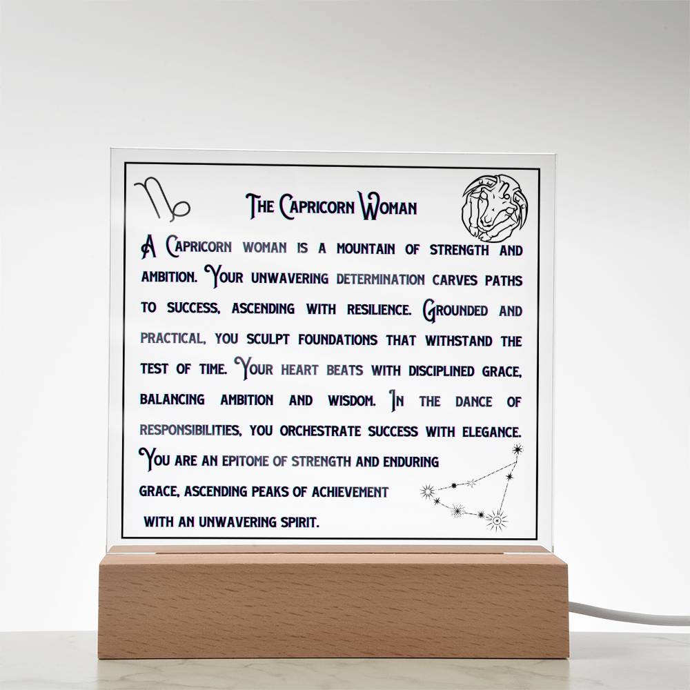 Capricorn Zodiac Gifts | Birthday Zodiac presents based on Astrology | Capricorn Women Horoscope Personality Traits