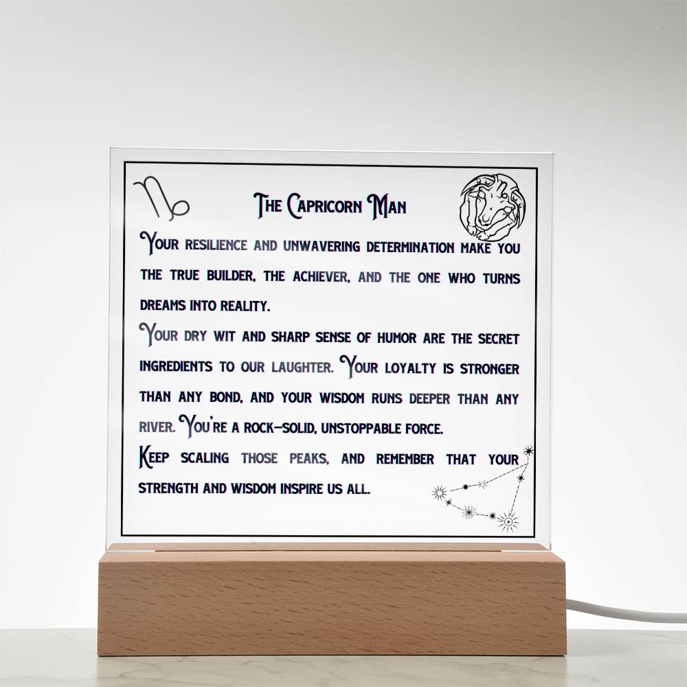 Capricorn  Zodiac Gifts | Birthday Zodiac presents based on Astrology | Capricorn  Men Horoscope Personality Traits