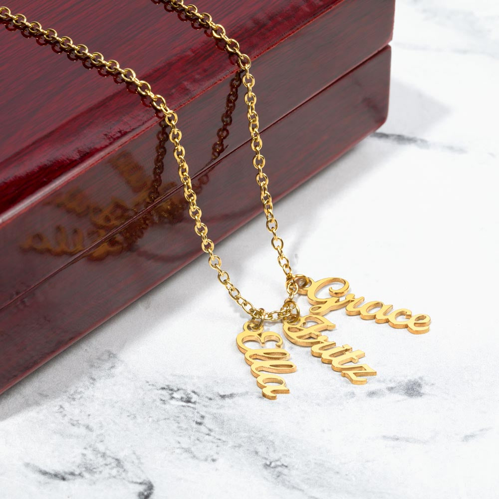 Personalized Name Necklace for Grandma who has everything | Cherished Keepsake Sentimental gift for your Grandmother | Love as huge as the Universe