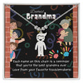 Personalized Kid Charm Necklace Gift for Grandma who has everything | Unique Sentimental Keepsake | Best Grandma Ever