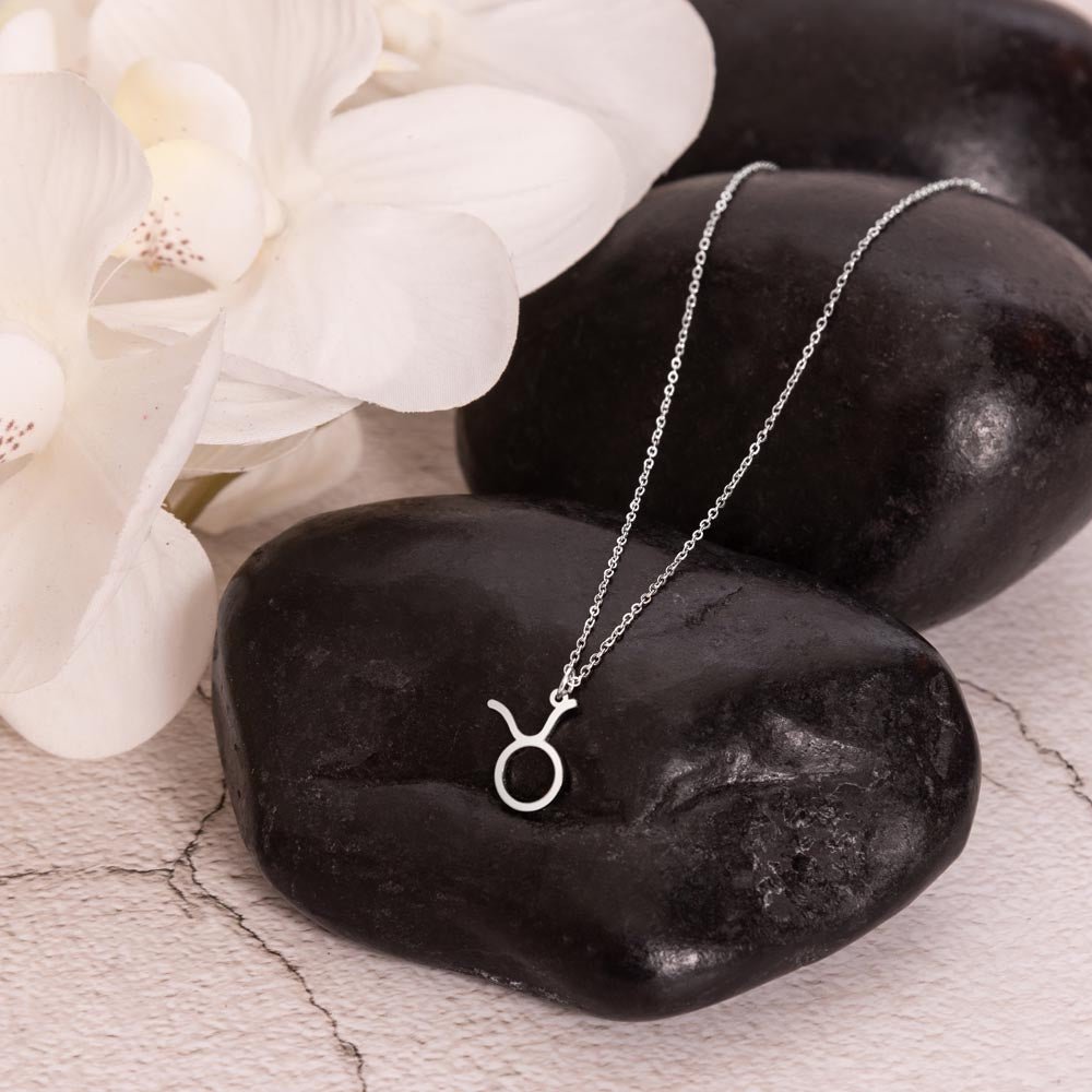 Astrology Gift for Women: TAURUS Zodiac Sign Pendant - Perfect Horoscope Jewelry