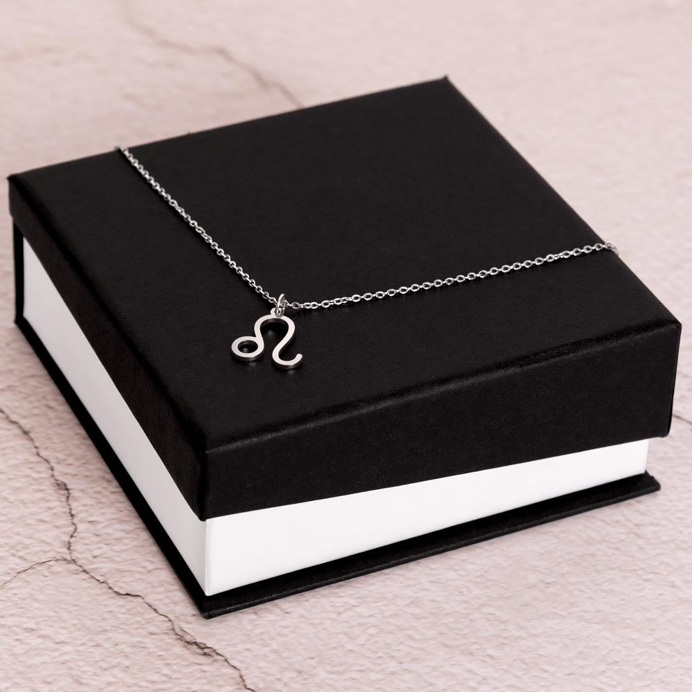Astrology Gift for Women: LEO Zodiac Sign Pendant - Perfect Horoscope Jewelry