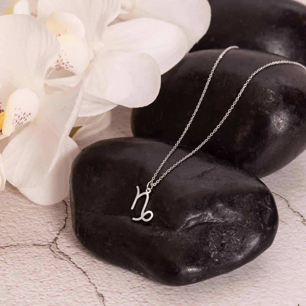 Astrology Gift for Women: CAPRICORN Zodiac Sign Pendant - Perfect Horoscope Jewelry
