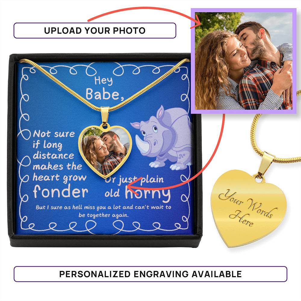 LDR Gift | Long Distance Relationship Gift for Him | Long Distance Love | Cute Funny Gift for Husband or Boyfriend - Fonder or Horny