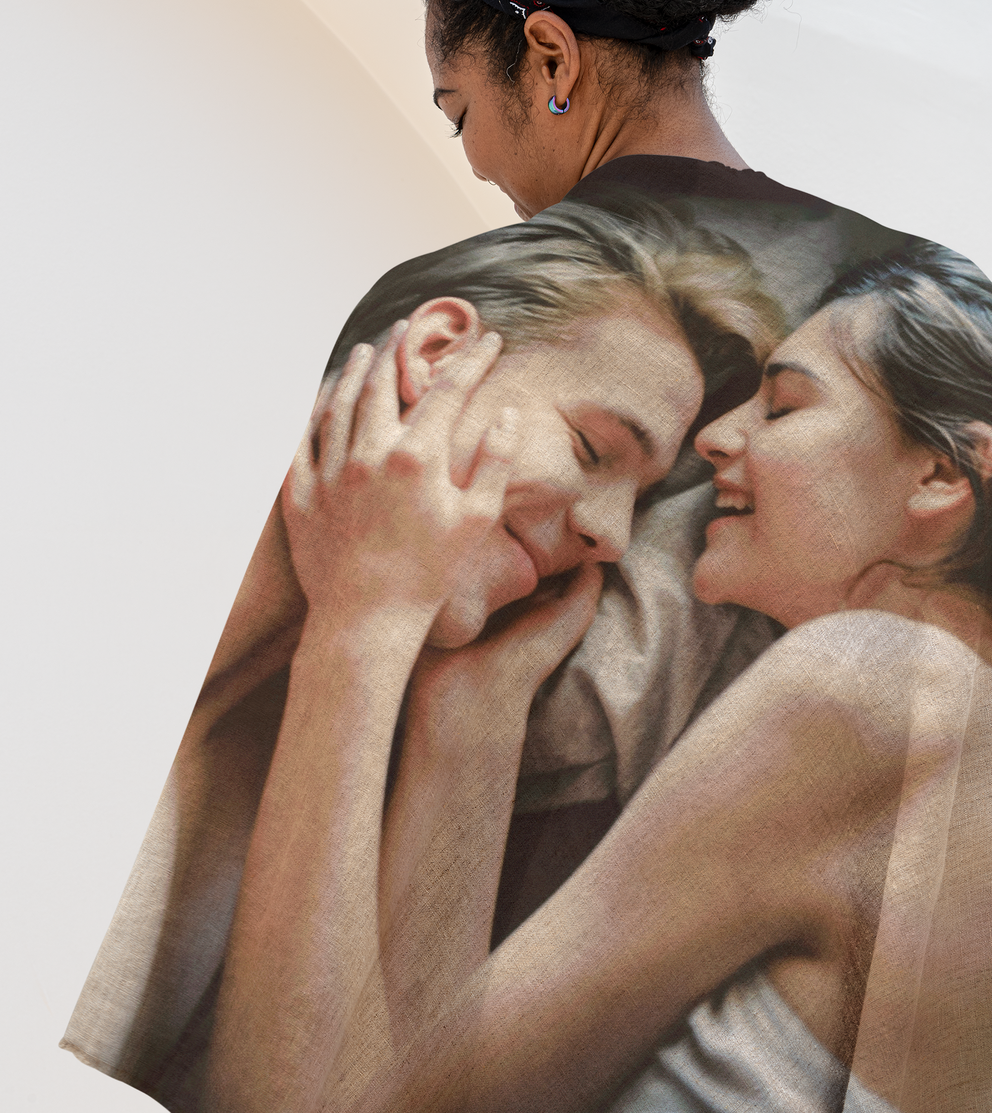 Personalized Keepsake | Heartwarming Gift for Christmas| Luxurious 100% Cotton Woven Tapestry Blanket Throw | Photo Blanket