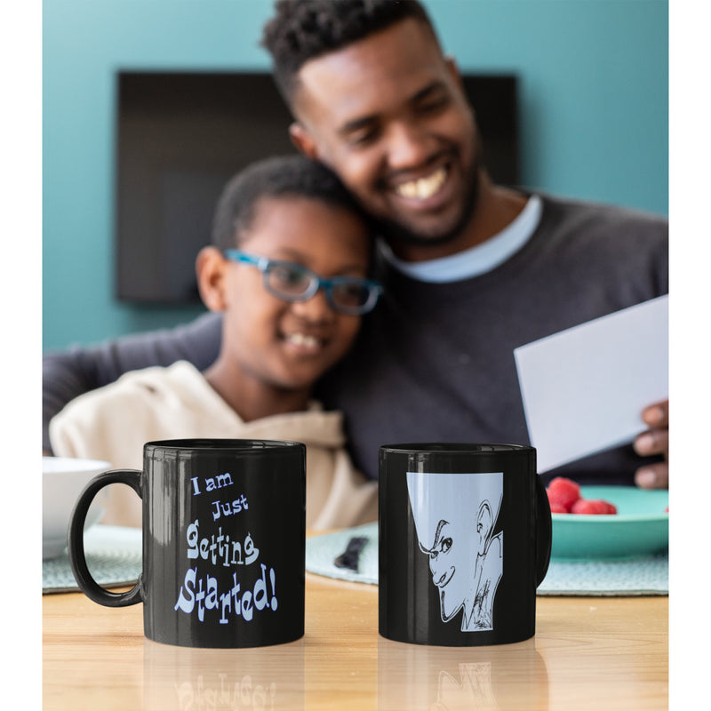 Funny Megamind quote coffee mug | Best gift for Mega mind fans | Just Getting Started (11 Oz)