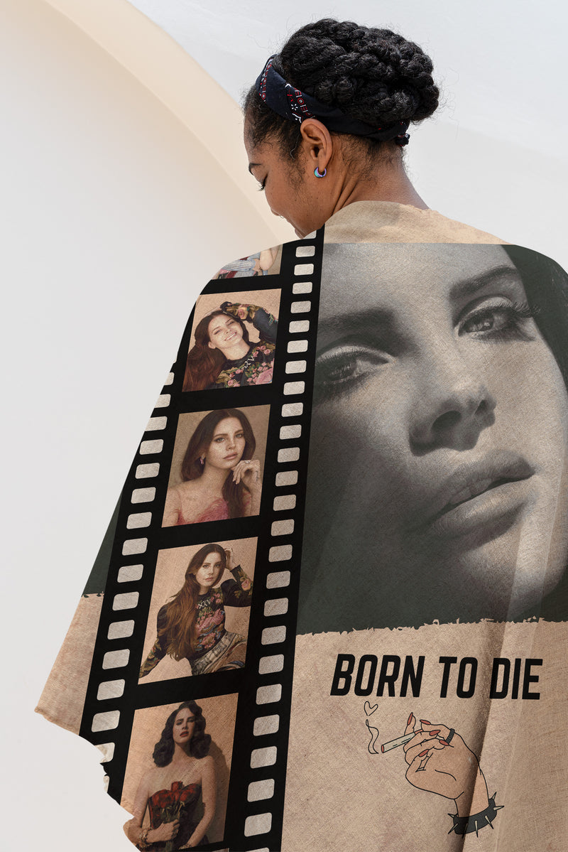 Woven Blankets Luxurious Cotton Woven Tapestry Throw Blanket | Lana Del Rey Woven Blanket