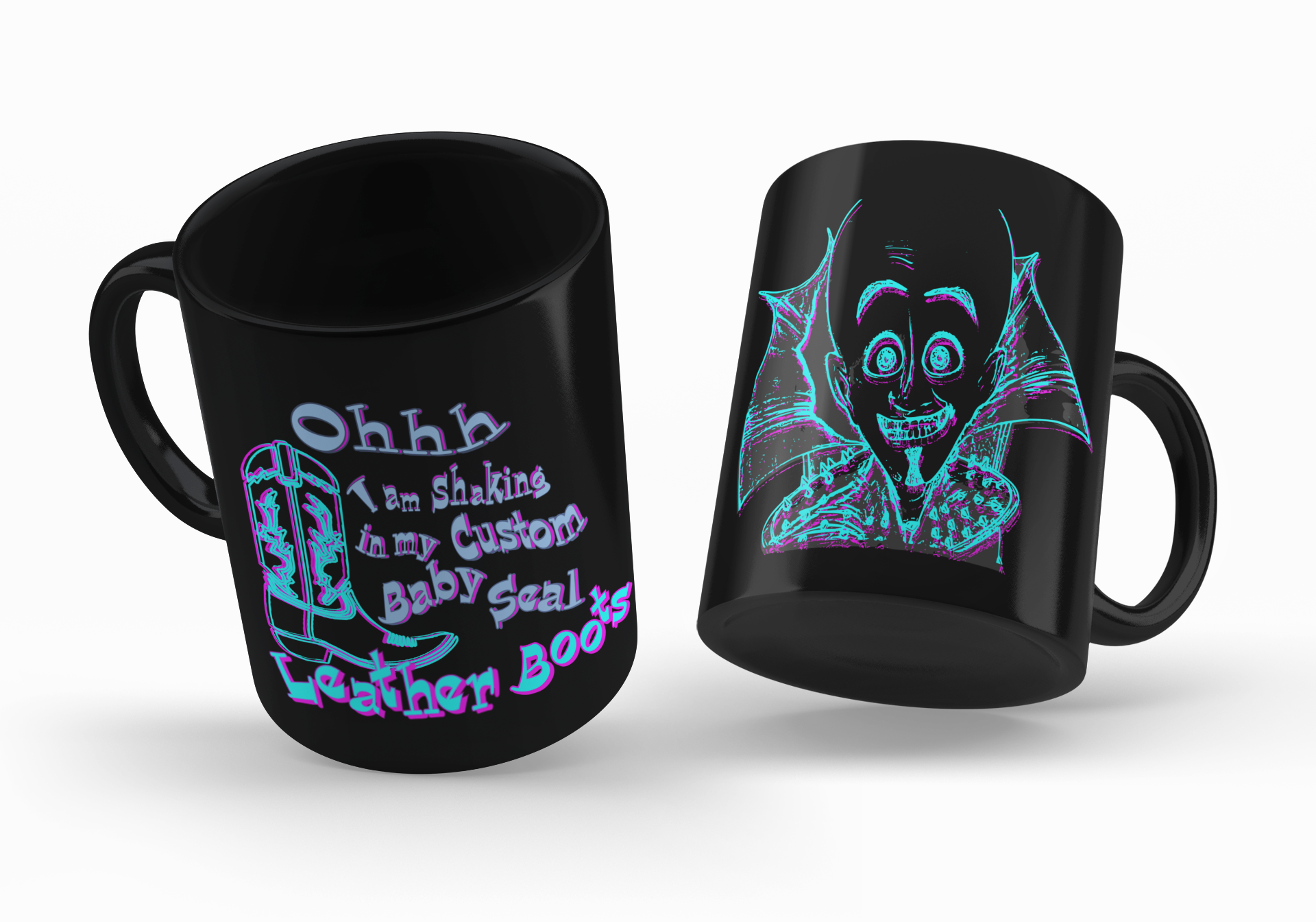 Funny Megamind quote coffee mug | Best gift for Mega mind fans | Baby Seal Leather Boots (11 Oz)