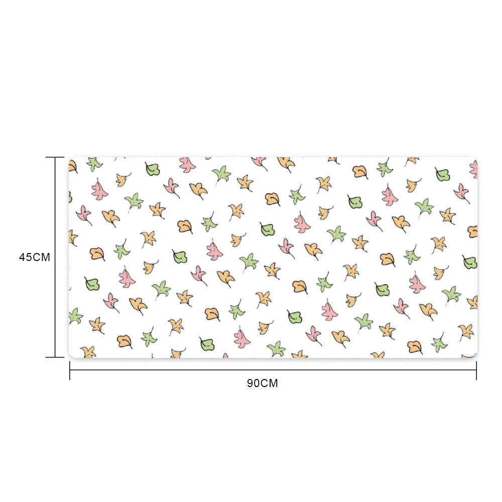 Premium PU Leather Mouse Pads | Non-Slip |Waterproof | Stylish & Durable | Heartstopper Leaves