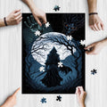 Spooky Nights wooden Halloween jigsaw puzzle