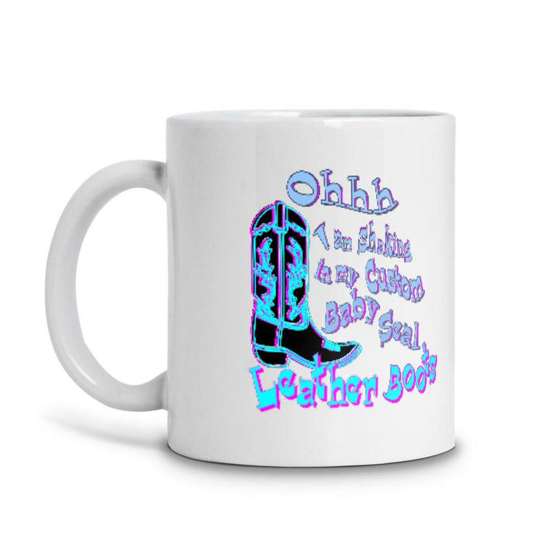 Funny Megamind quote coffee mug | Best gift for Mega mind fans | Baby Seal Leather Boots (11 Oz)