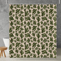 rustic green cactus Southwestern shower curtain