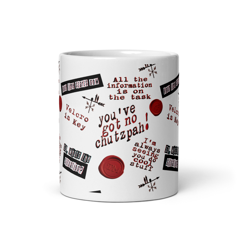 Funny Taskmaster Quotes - Color Changing Mug | Best Friend Gift –- British TV Series | Live UK Show - 11oz