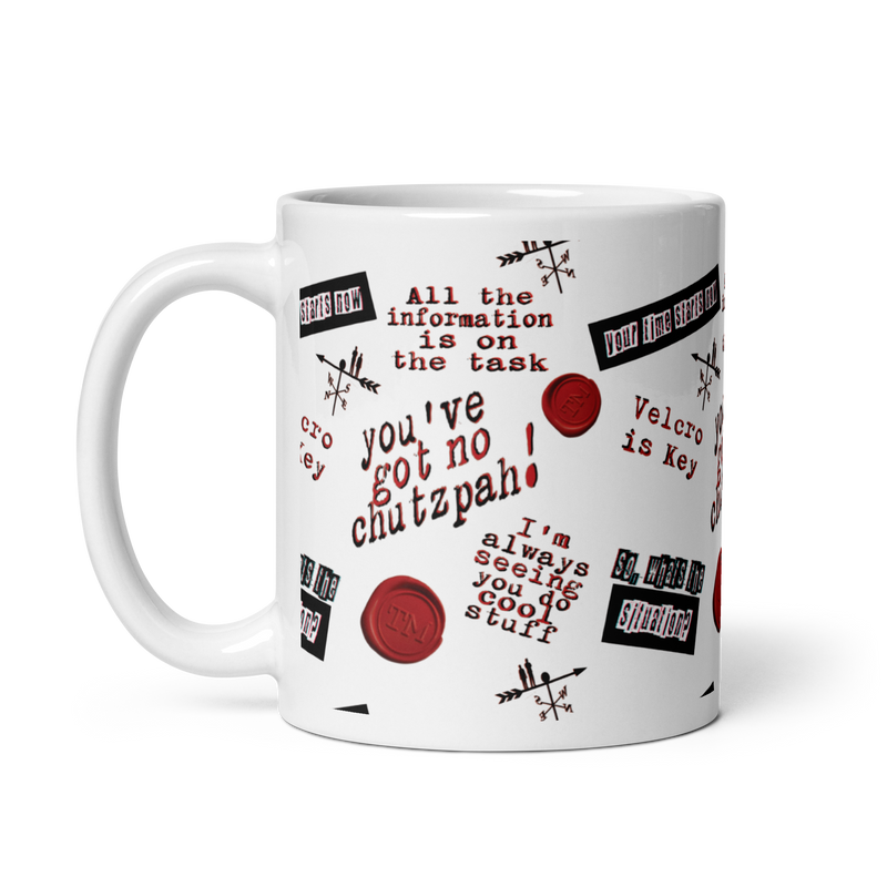 Funny Taskmaster Quotes - Color Changing Mug | Best Friend Gift –- British TV Series | Live UK Show - 11oz