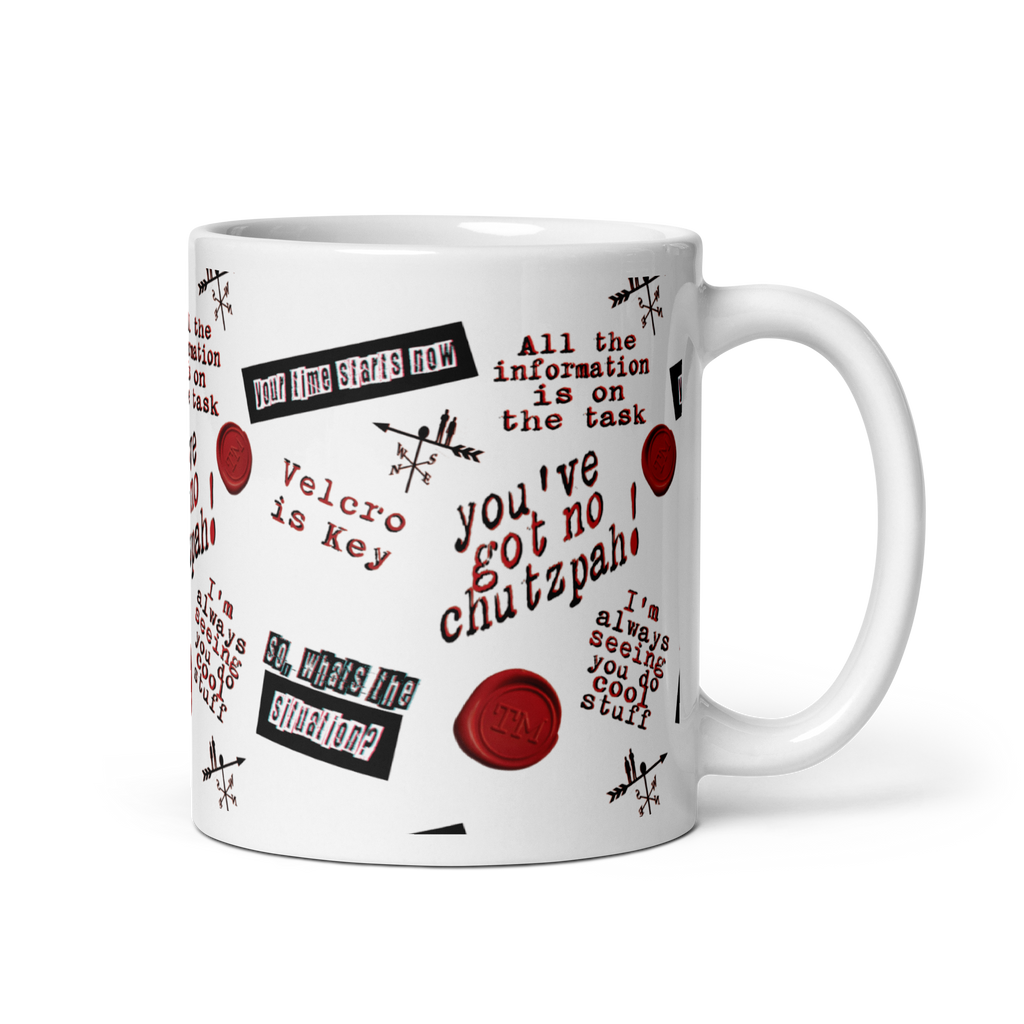 Funny Taskmaster Quotes - Color Changing Mug | Best Friend Gift –- British TV Series | Live UK Show - 11oz