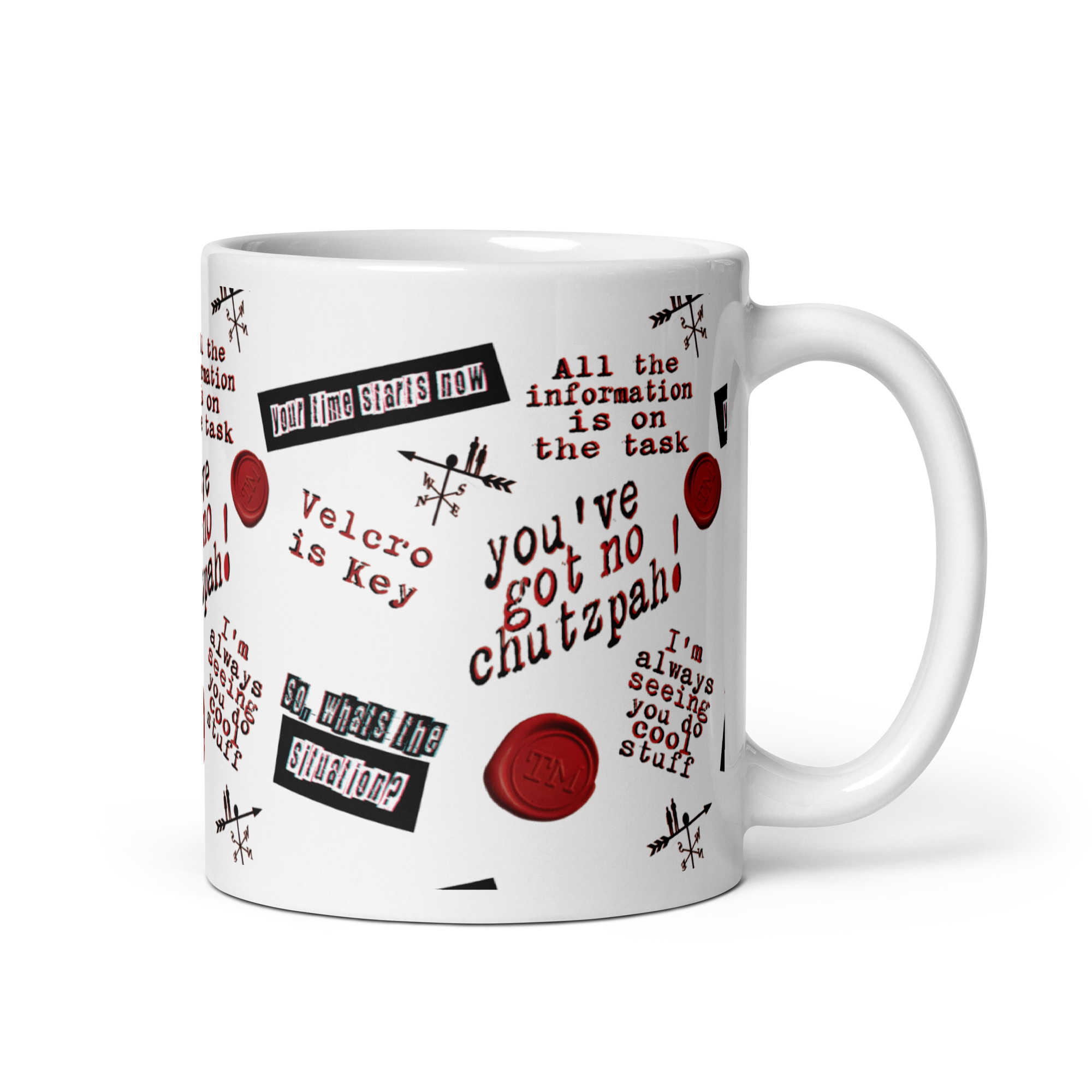 Funny Taskmaster Quotes - Color Changing Mug | Best Friend Gift –- British TV Series | Live UK Show - 11oz