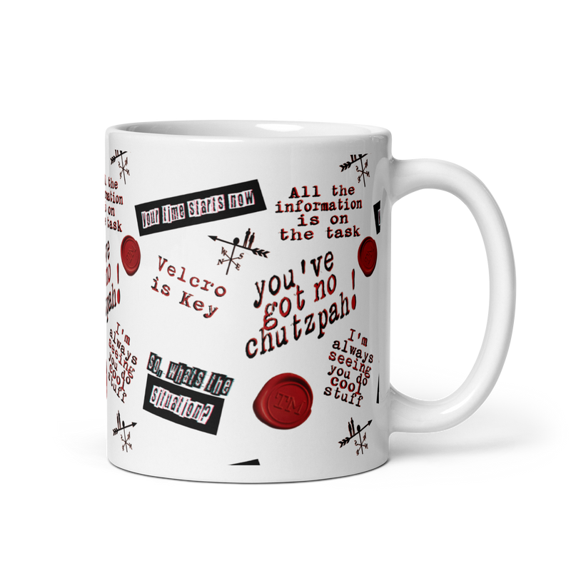 Funny Taskmaster Quotes - Color Changing Mug | Best Friend Gift –- British TV Series | Live UK Show - 11oz