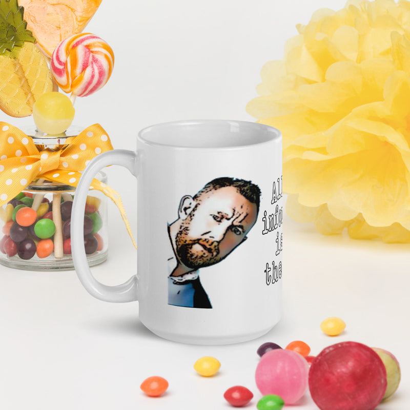 Taskmaster Alex Horne - PERSONALIZED Funny mug - Best Friend Gift –- British TV Series | Live UK Show - 15oz