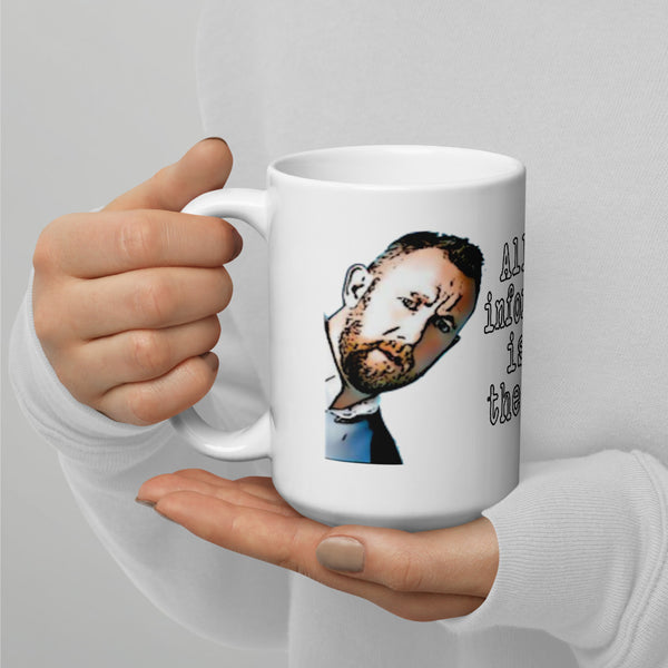 Taskmaster Alex Horne - PERSONALIZED Funny mug - Best Friend Gift –- British TV Series | Live UK Show - 15oz