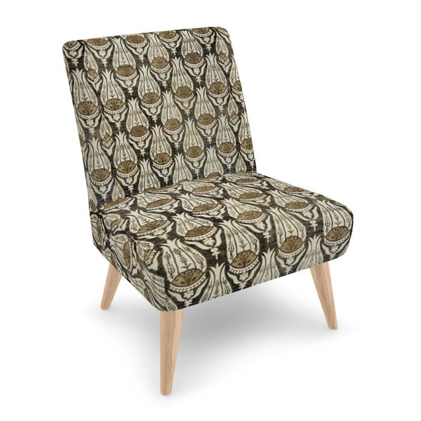 Accent Chair-Floral Colorful Modern -William Morris print-Tulip