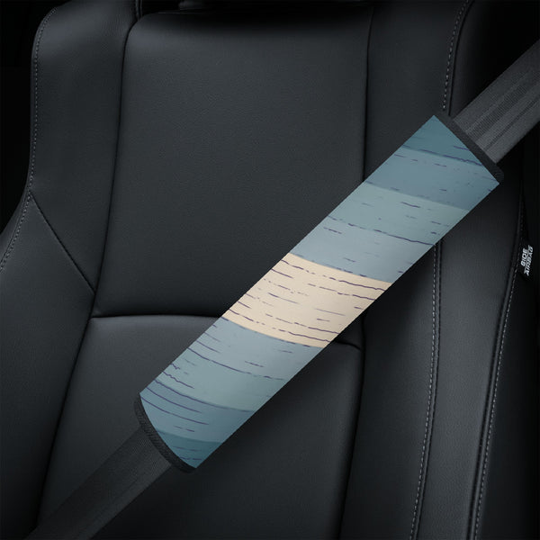 Seat Belt Cover for Cars | Vehicle Seatbelt Protector | Shoulder Pad/Cushion | Safety Belt Wrap | Blue Rainbow Sunset