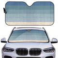 Car Decor | Pastel Auto Sun Shade | Vehicle Windshield | Trendy Car Interiors | Blue Gradient