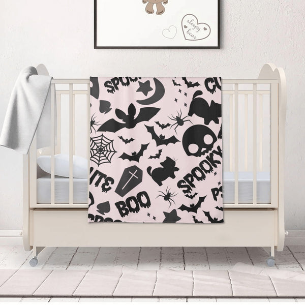 Best Breathable Cozy Flannel Blankets for Kids | Cute Halloween themed blankets | Spooky Boo