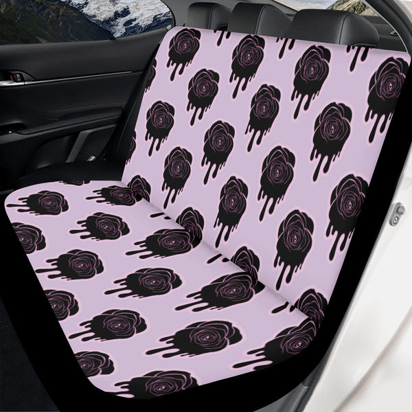 Car Accessories | Car Seat Covers for Back | Fitted Sweat Protector | Vehicle Interiors/Upholstery – Black Roses