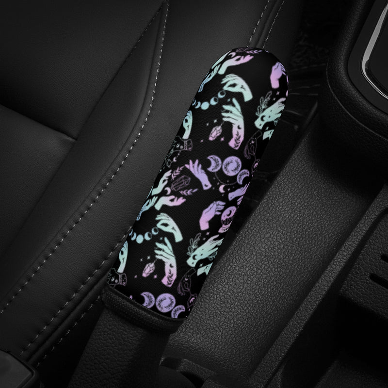 Car Handbrake Cover | Universal Handbrake Cover for Cars | Hand Brake Protector | Vehicle Handbrake Sleeve - Witchy Crystal Ball