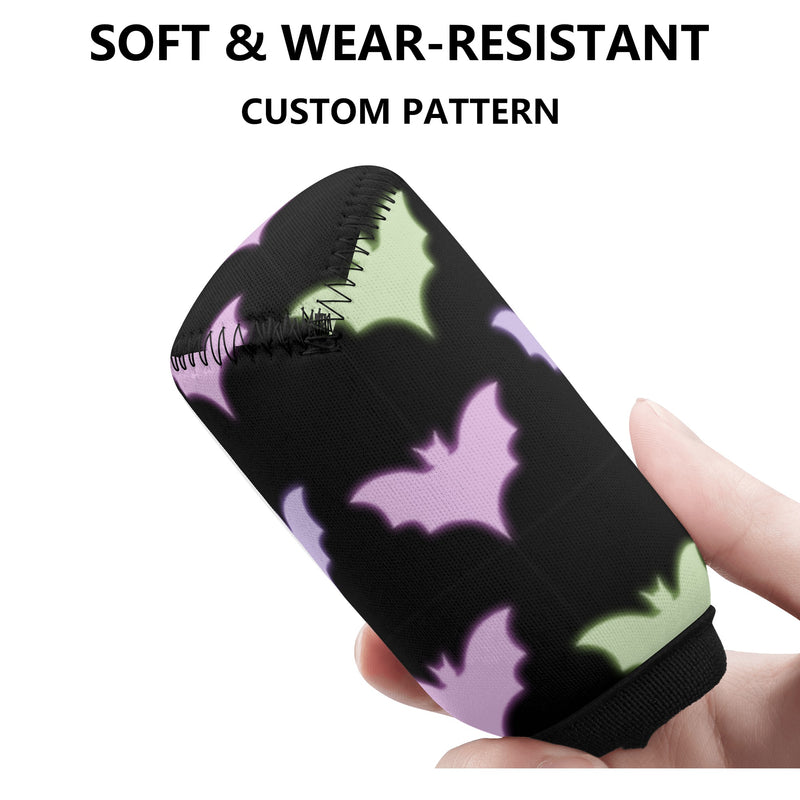 Gear Knob Cover for Cars | Manual or Automatic Transmission stick cover | Car Shifter Gear cover -Pastel Goth Bats