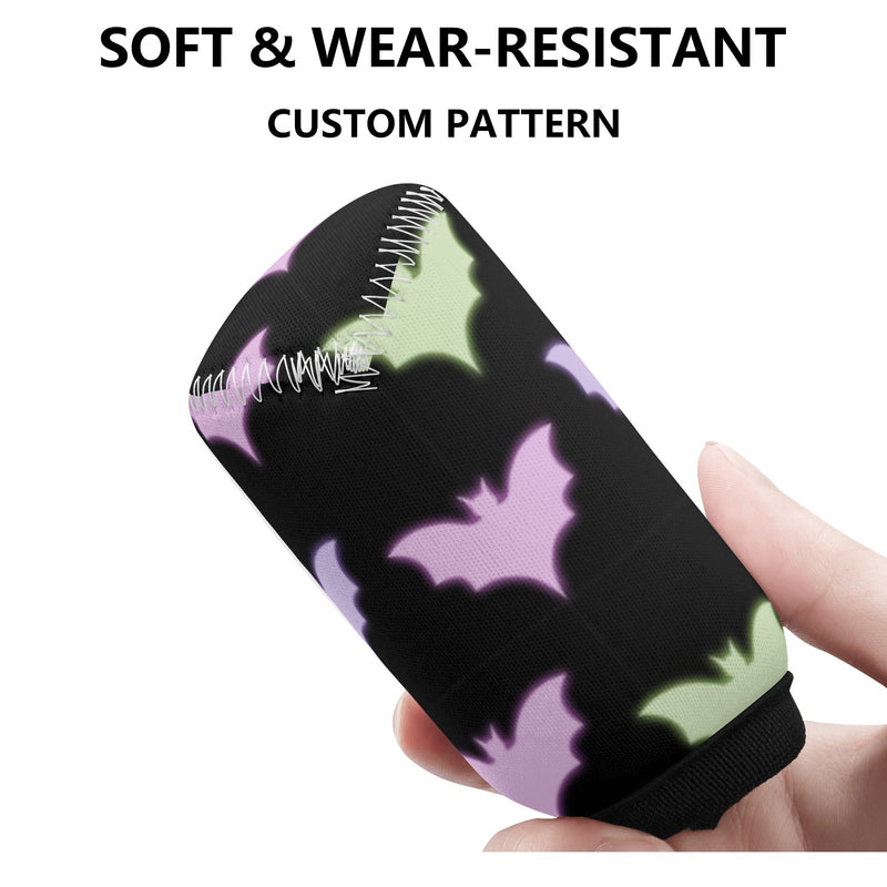 Gear Knob Cover for Cars | Manual or Automatic Transmission stick cover | Car Shifter Gear cover -Pastel Goth Bats