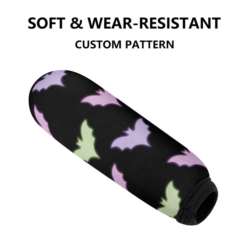 Universal Handbrake Cover for Cars | Hand Brake Protector | Vehicle Handbrake Sleeve - Pastel Goth Bats