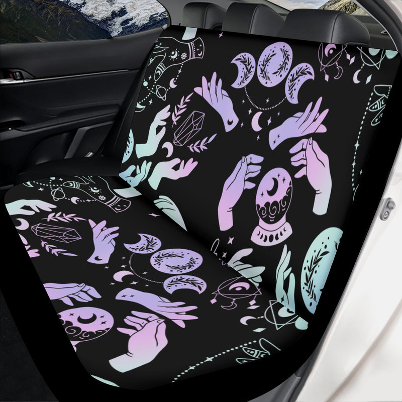 Car Accessories | Car Seat Covers for Front & Back | Cool Fitted Sweat Protector | Vehicle Interiors Upholstery | Witchy Crystal Ball