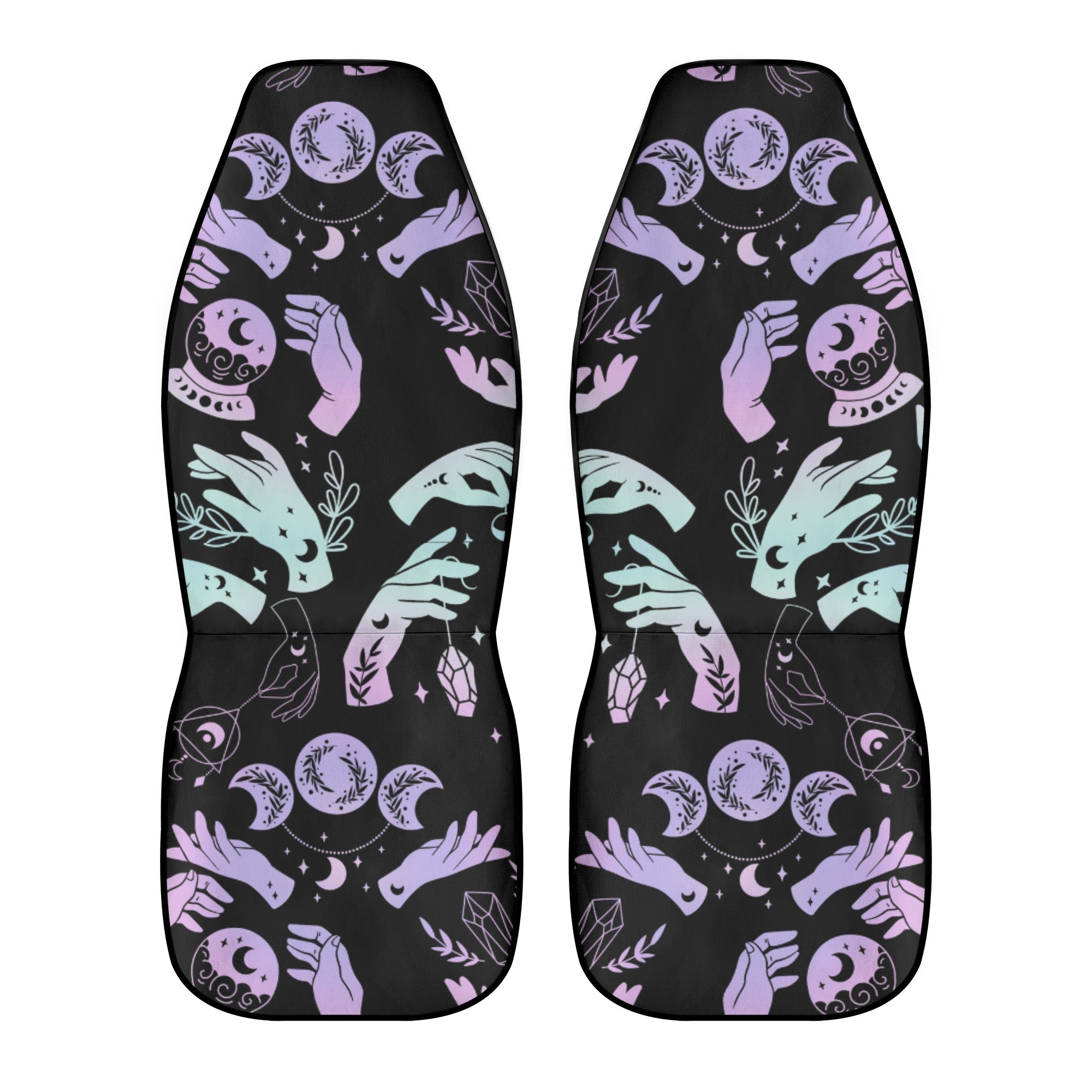Car Accessories | Car Seat Covers for Front | Set of 2 | Sweat Protector | Vehicle Interiors– Witchy Crystal Ball