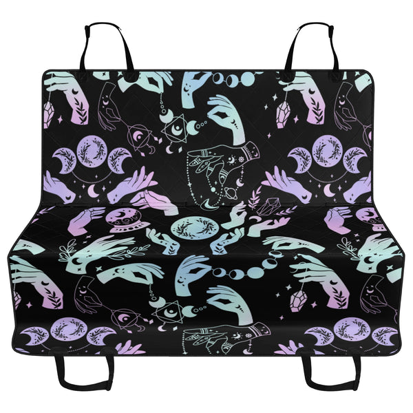 Dog Car Seat Covers and Hammocks | Pet Accessories | Back Seat Cover for Dogs and Cats -Witchy Crystal Ball